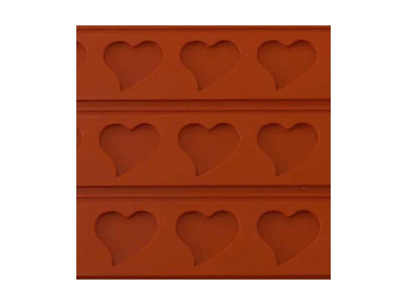 MARTELLATO SRL Коврик RELIEF 9 (сердце, 60х40см)