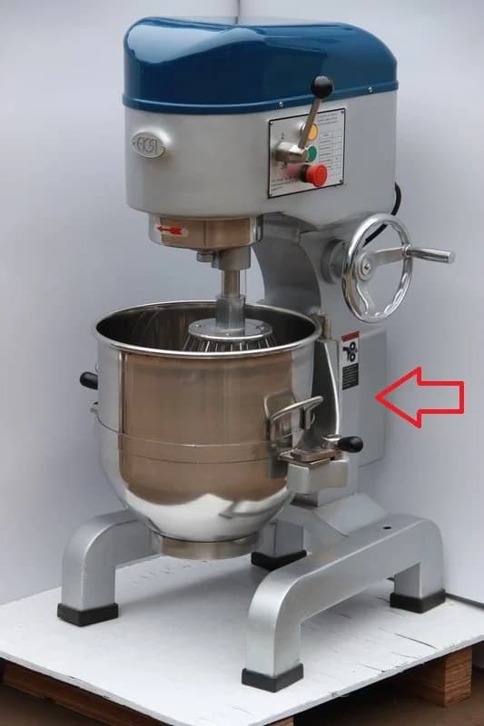 Корпус электрического блока для миксера планетарного т.м. EKSI, серии EJ-40B