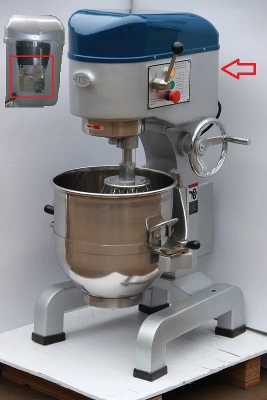 Решётка защитная для миксера планетарного т.м. EKSI серии EJ-40B