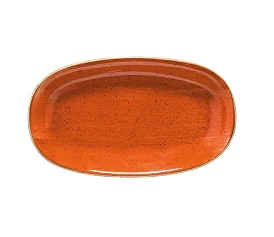 Bonna TERRACOTA AURA Блюдо овальное ATC GRM 24 OKY (24х14 см, терракотовый)