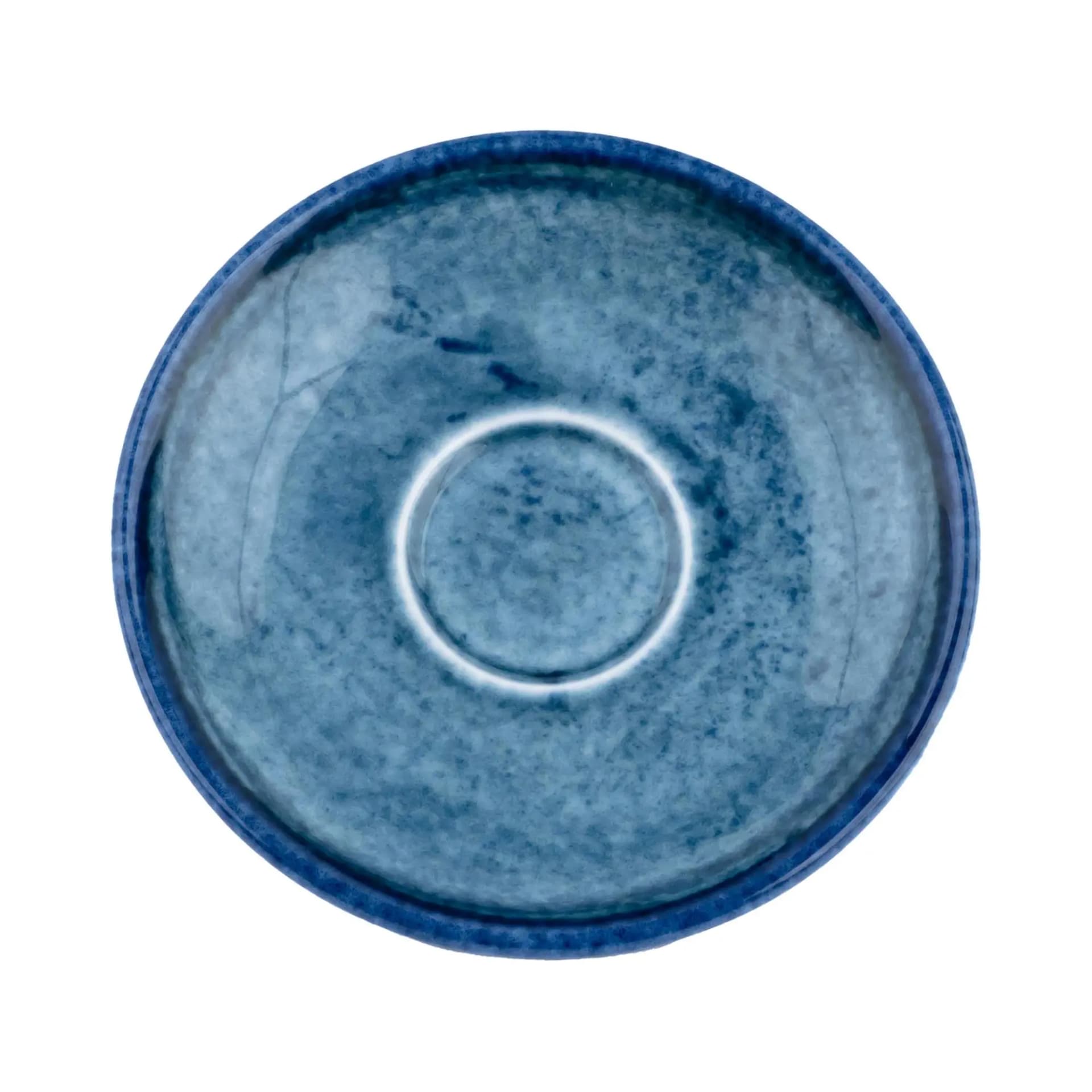 KUTAHYA Blue Stone BNLM01CT890003 Блюдце чайное (d15, h2,1см, д/чашки LM01CF850A09 220мл) фарфор