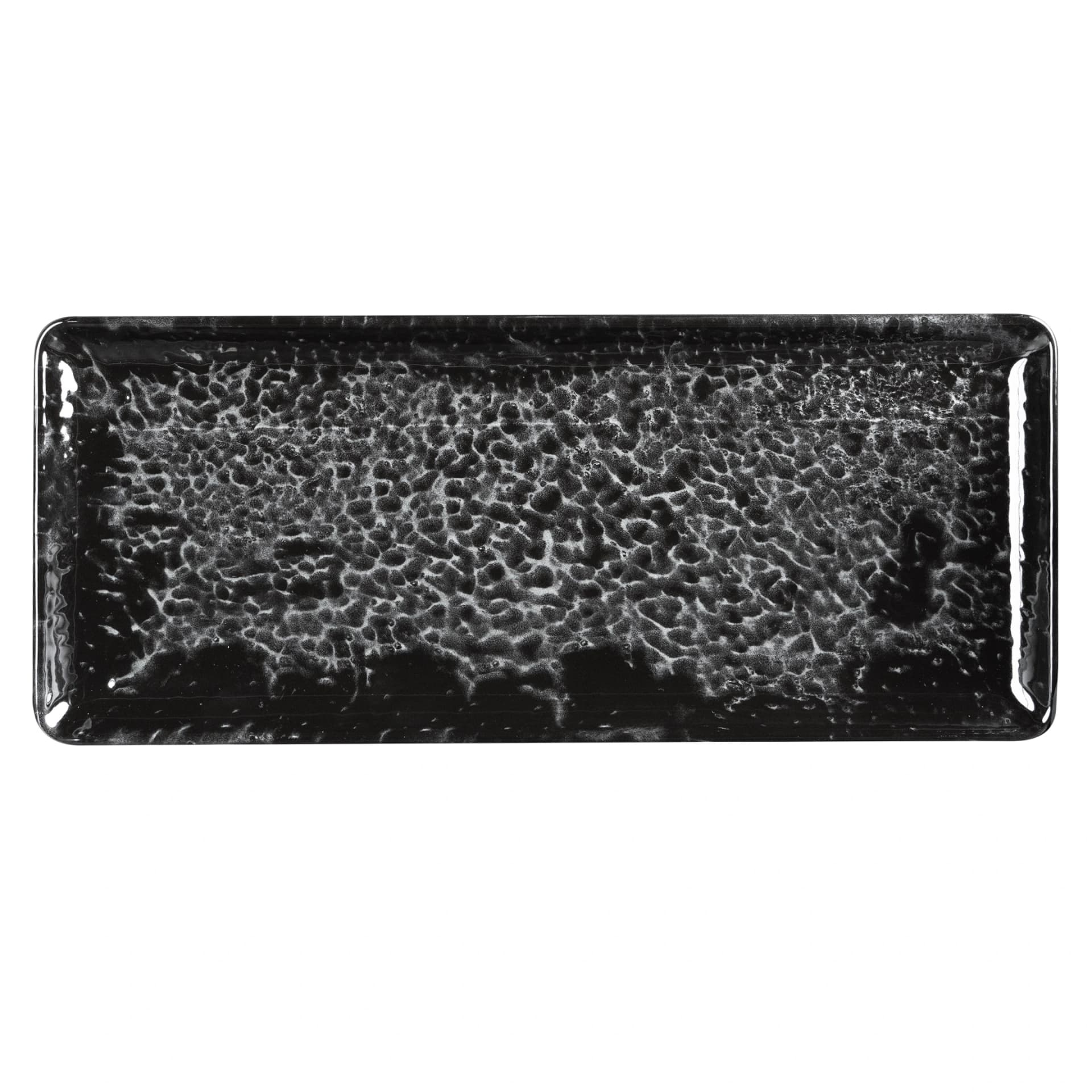 Блюдо KUTAHYA серии Magnetite BNTAN35X15DU890220, плоское прямоугольное без полей , 35х15см, h2,4см