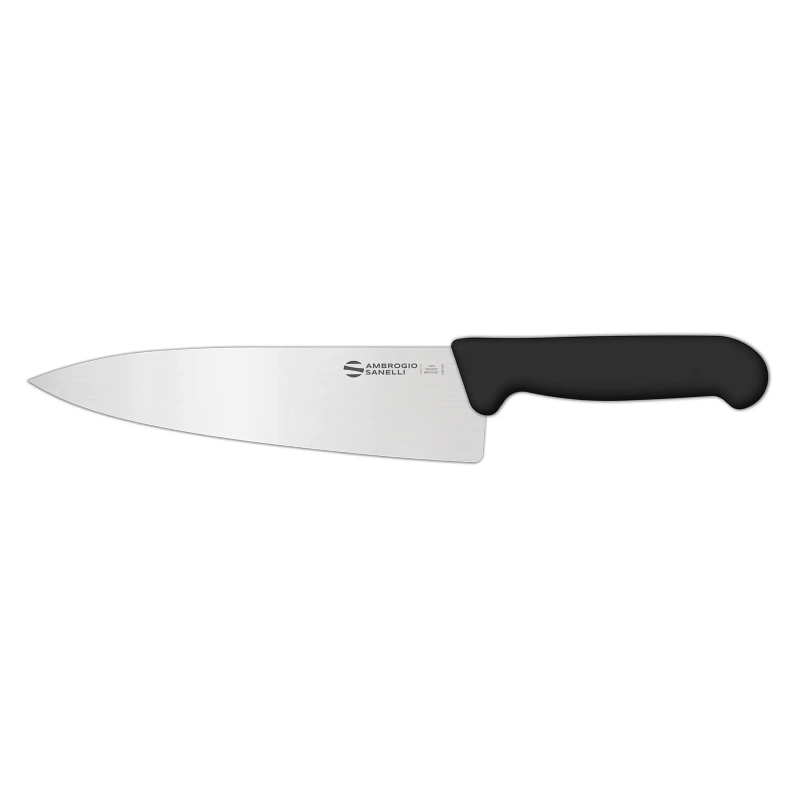 Нож Sanelli Ambrogio серии Supra, SC49018B, кухонный 180 х 45 мм, черный