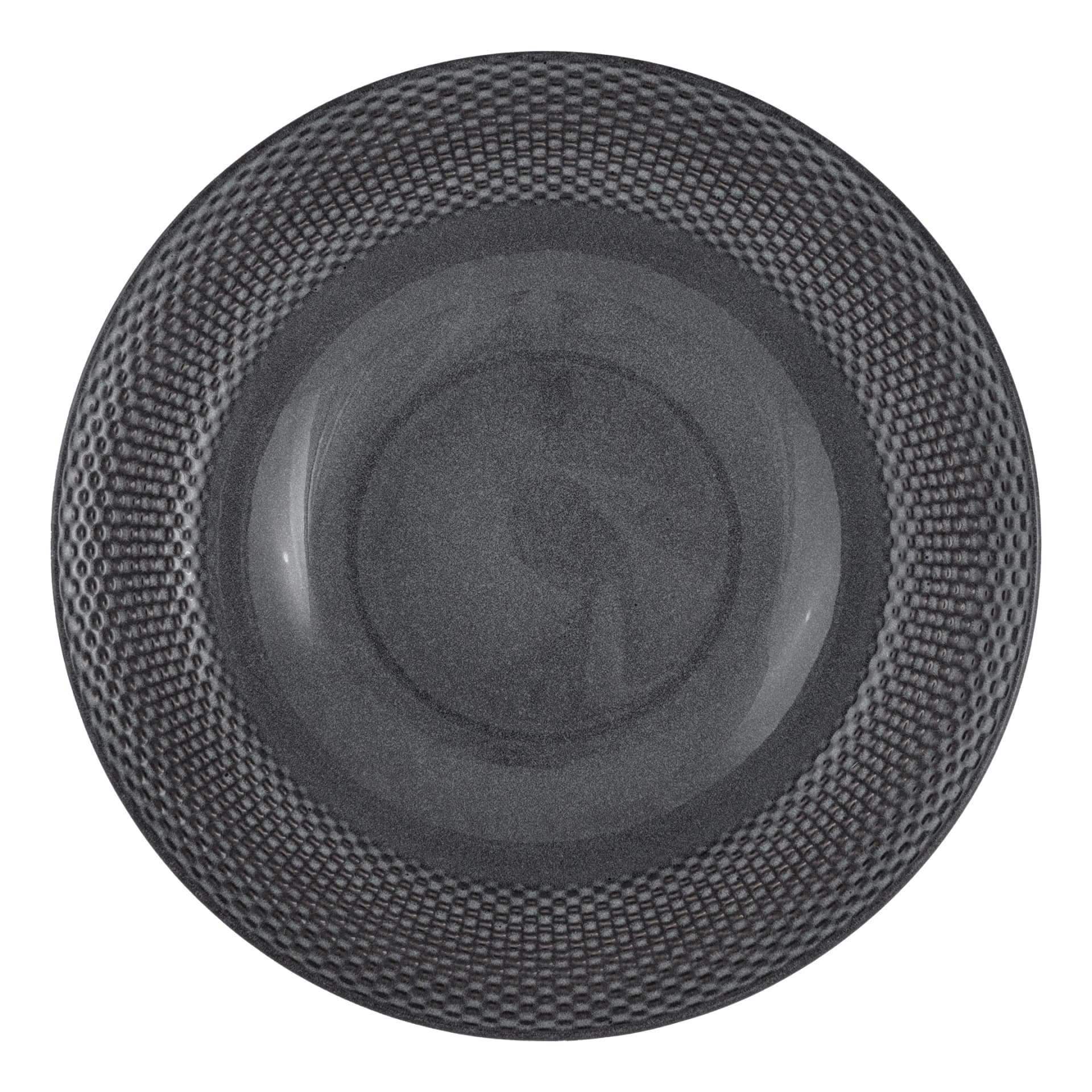 KUTAHYA Panio PAN26CK855A13 Тарелка глубокая (d26см,h5,1см, 600мл) антрацит, фарфор