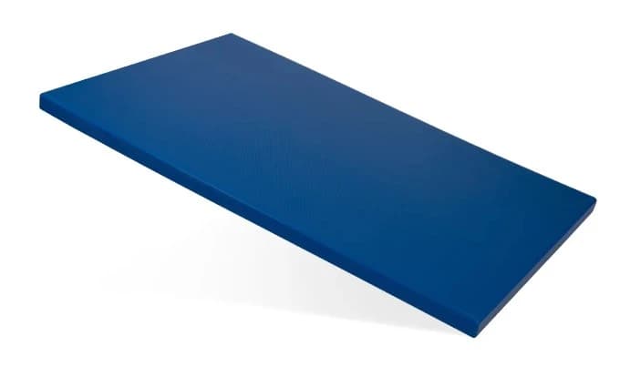 Доска пластиковая разделочная 530х325х18 синяя