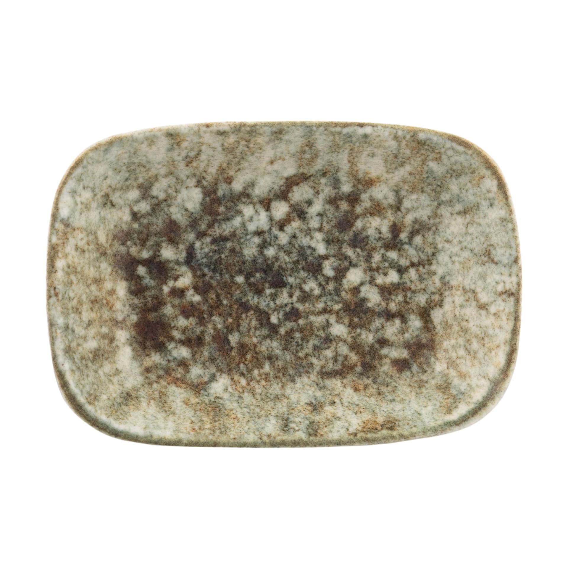 KUTAHYA Unearth BNEO12KR890550 Салатник прямоугольный (D1, 100мл, 12х8см, h2,5см) фарфор