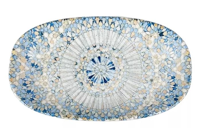 Bonna LUCA MOSAIC Блюдо овальное S-MT-LUCMZ GRM 24 OKY (24х14 см)
