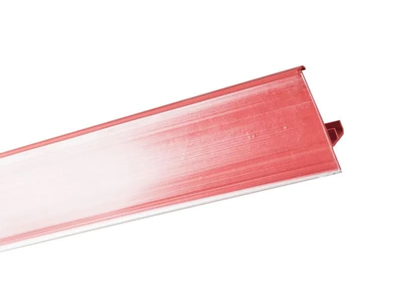 Ценникодержатель съемный (L=1250, T-TH 0100125, красный)