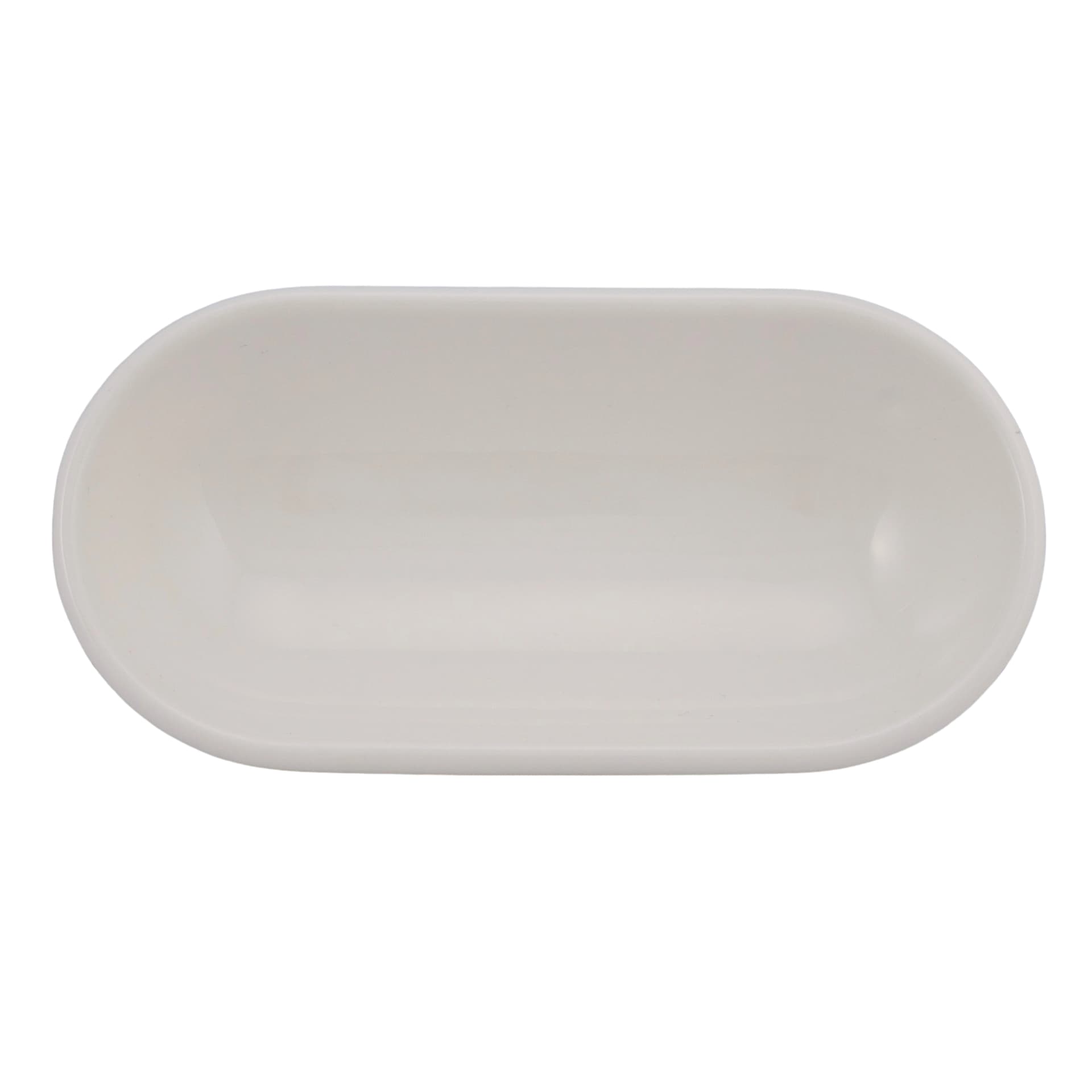 KUTAHYA BONE BNOFD20OKS00 Салатник овальный (324мл, L20см, h4,4см) фарфор