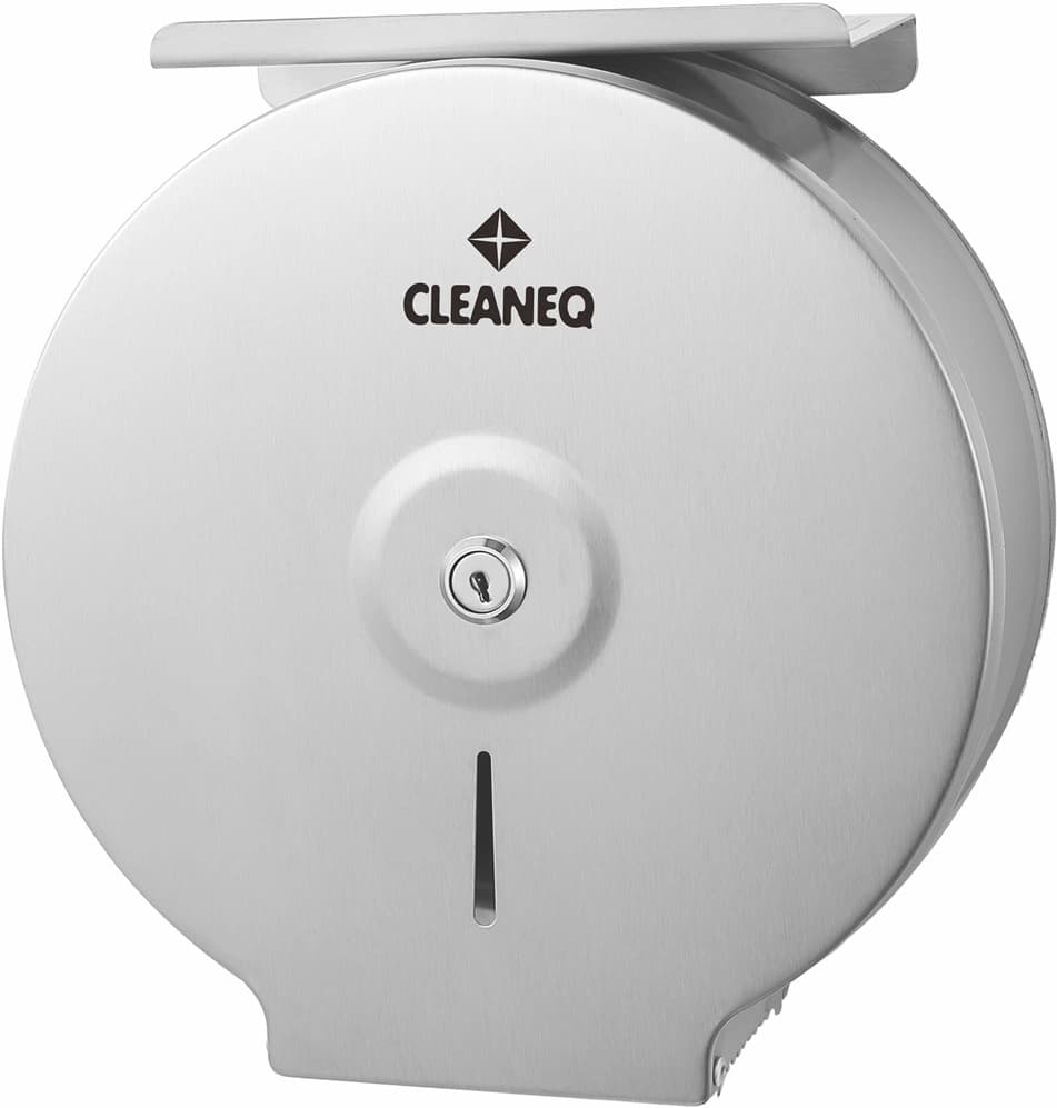 Диспенсер CLEANEQ серии KW-7300, для туалетной бумаги, с полкой
