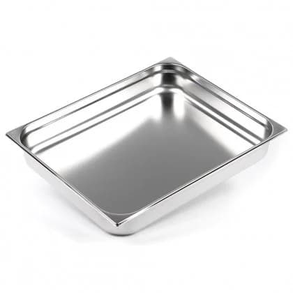 Luxstahl Гастроемкость из нерж. стали GN 2/1х4" 654х530х100мм (821-4)