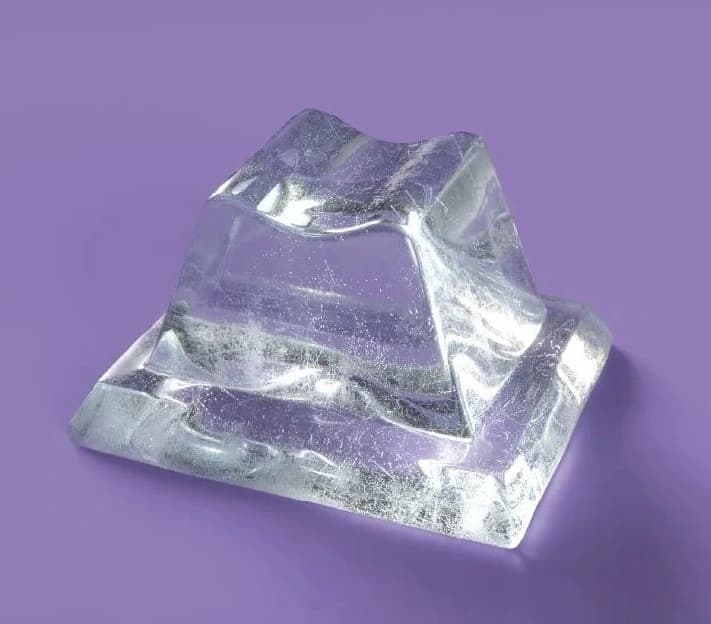 Образец форм кубиков льда (муляж), лёд пирамидка мод. CUBETTO FAST ICE - 7g