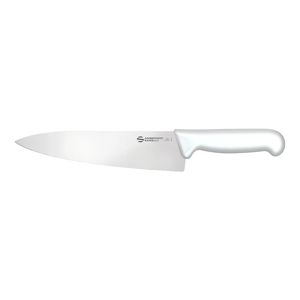 Нож Sanelli Ambrogio серии Supra Colore, SC49016W, кухонный 160 х 44 мм, белый
