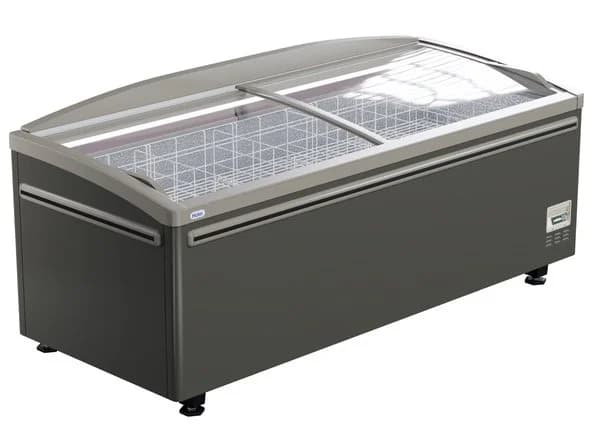 Ларь-бонета Haier GTE1850G с разделителями (серый)