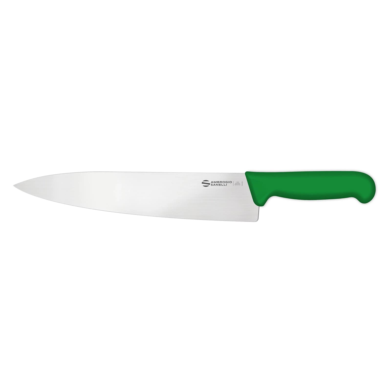 Нож Sanelli Ambrogio серии Supra Colore, SC49030G, кухонный 300 мм, зеленый