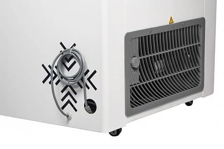 Ларь низкотемпературный Gellar серии CLASSIC, FG 500 C, красный v25