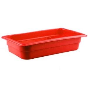 Гастроемкость GN1/3х65 полипропилен красный Restola 422101004