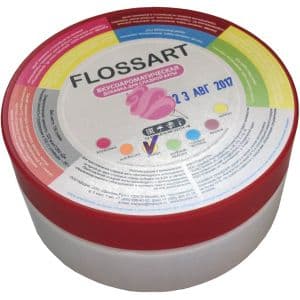 Смесь вкусоароматическая для сахарной ваты, FlossArt банан, 0.15кг.