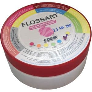 Смесь вкусоароматическая для сахарной ваты, FlossArt вишня, 0.15кг.