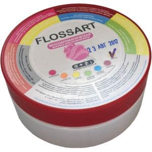 Смесь вкусоароматическая для сахарной ваты, FlossArt лимон, 0.15кг.