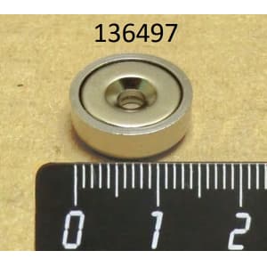 Магнитный крепеж А16 с отв 3мм 16х5 RoboLabs 4035