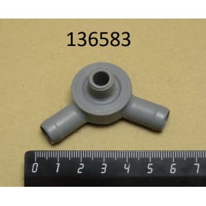 Патрубок для ПММ CW520 Smeg 766650638