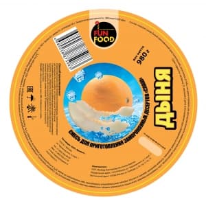Смесь для приготовления десерта СЛАШ, дыня, 980г.