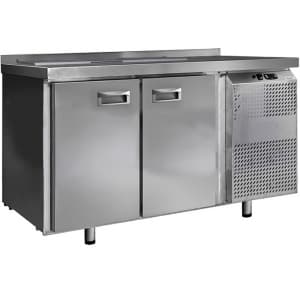 Стол для салатов Финист СХСс-700-2 (1400х700х850) (4GN1/3 с крышкой) борт 45мм