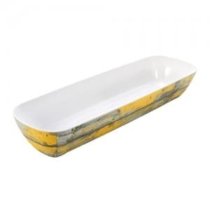Гастроемкость 2/4х80 TURA пластик желтый DALEBROOK TWD7724Y