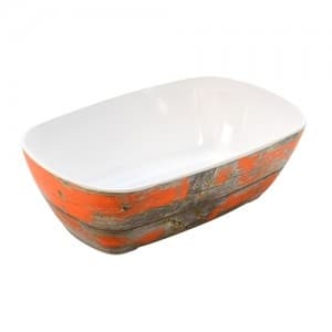 Гастроемкость 1/4х80 TURA пластик оранжевый DALEBROOK TWD7714OR