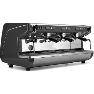Кофемашина рожковая Nuova Simonelli Appia LIFE 3gr S 220V black+high groups+economizer