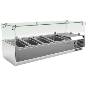 Витрина холодильная настольная COOLEQ VRX 1200/380
