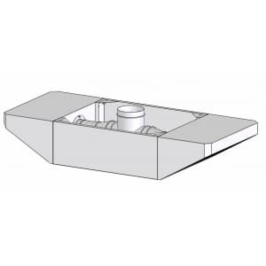 Зонт вытяжной для печи конвейерной RoboChef 460 RoboLabs RL010131