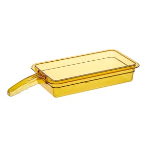 Гастроемкость GN1/3х65 H-PAN с 1-й ручкой поликарбонат янтарный Cambro 32HP1HU-150