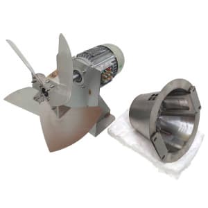 Мотор с крыльчаткой в сборе для RoboChef 460 ТМ3639 RoboLabs 25137