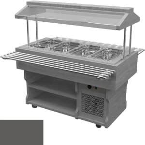 Салат-бар тепловой Gastrolux ТМ-127/3GN/W Оникс серый U960 ST9