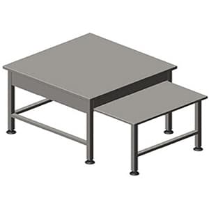 Подставка под оборудование Assum ПК-П2-5/5 Н (500х500х500) (выдвижная полка)