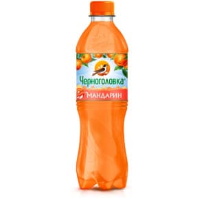 Лимонад газированный Мандарин ЧЕРНОГОЛОВКА, ПЭТ 0,5л