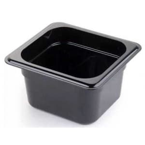 Гастроемкость GN1/6х100 поликарбонат черный Enigma Cookware 1/6*100mm black