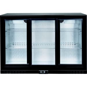Шкаф холодильный для напитков Hurakan HKN-DBB350S