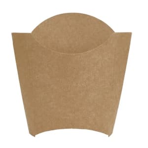 Коробка для картофеля фри 103x54x137мм Крафт бумага