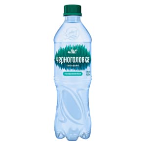 Вода питьевая газированная ЧЕРНОГОЛОВКА, ПЭТ 0,5л
