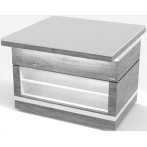 Салат-бар нейтральный Челябторгтехника RBN23NSI-НН ШС Filin (Crystal Polar White, RAL5020, RAL7024)