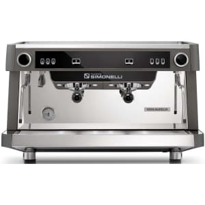 Кофемашина рожковая Nuova Simonelli NUOVA AURELIA SEM 2Gr S 220V metallic grey+high groups+Group Display+Double wall steam wand+Led