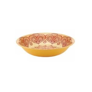 Блюдо для выкладки Mehndi D 35см h 7см 3.5л с узорами пластик оранжевый DALEBROOK TOR1631MEH