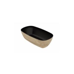 Гастроемкость 1/4х80 TURA 265х162х80мм 1.5л пластик черный/белый дуб DALEBROOK TWD7714B