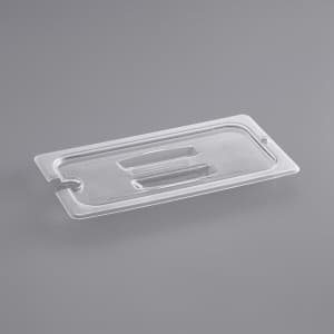 Крышка для гастроемкости GN1/3 с ручкой и вырезом поликарбонат Cambro 30CWCHN-135