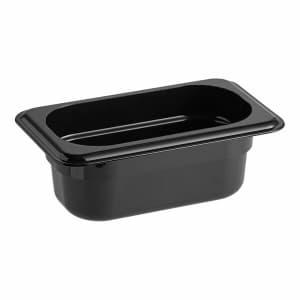 Гастроемкость GN1/9х65 поликарбонат черный Cambro 92CW-110