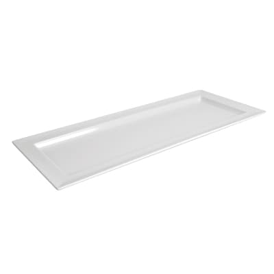 Блюдо для выкладки DOVER L 62см w 25см h 3см пластик белый DALEBROOK T1762