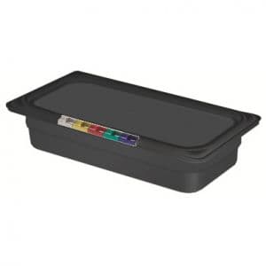 Гастроемкость GN1/3х65 полипропилен черный Restola 422101013